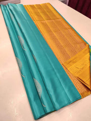 SKY Nd  Mustad Lichi Silk Saree (Copy)