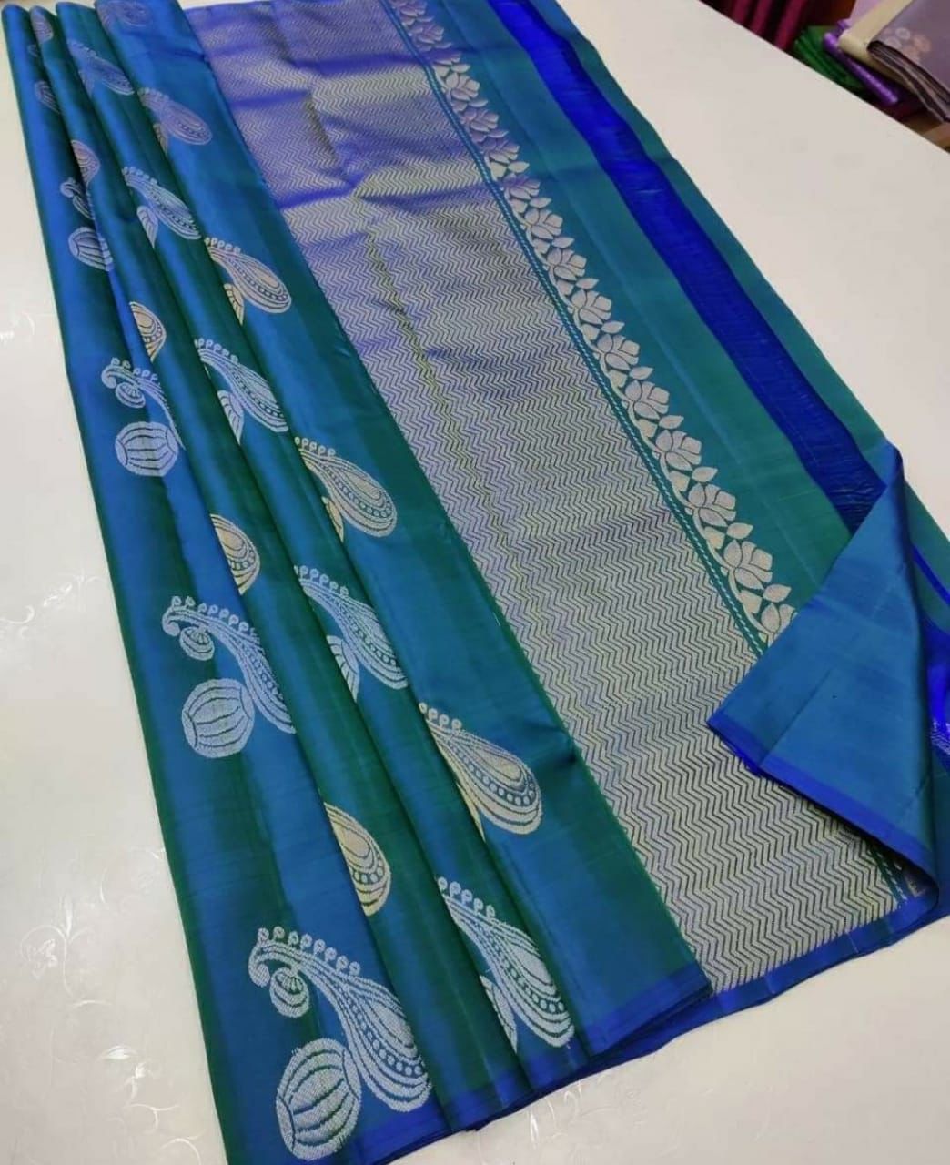 Rama Nd Rama Lichi Silk Saree